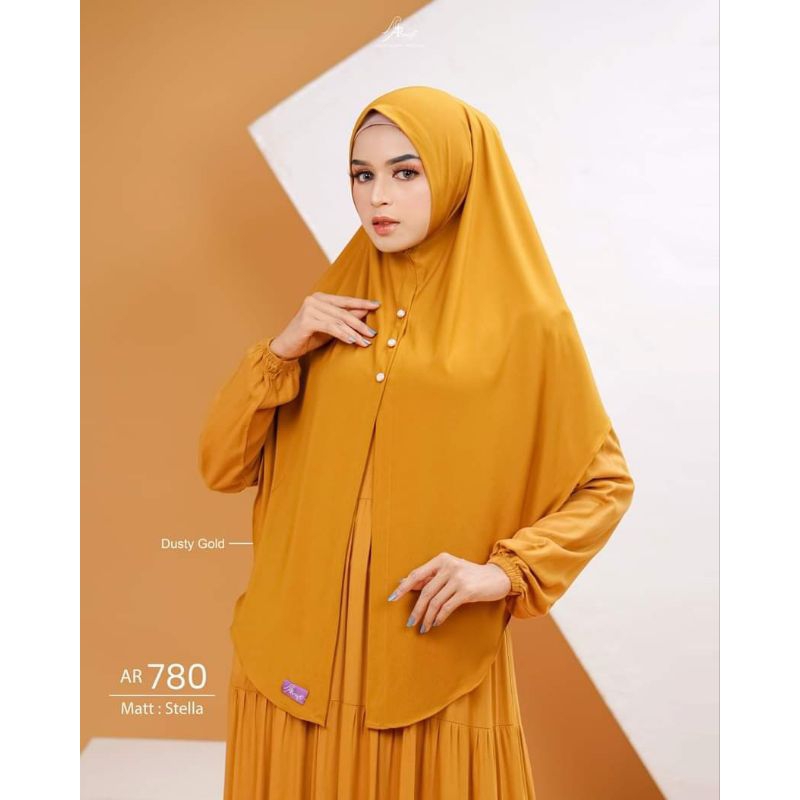 JILBAB INSTAN JUMBO NON PET ARRAFI