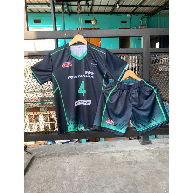 Jersey Voli Proliga Cowo Jakarta Pertamina Pertamax