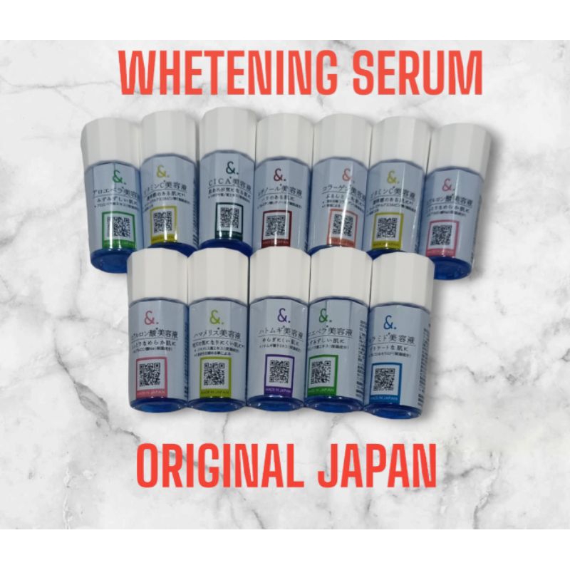 DAISO WHITENING SERUM MUKA - SERUM PEMUTIH - SERUM JAPAN 20ML