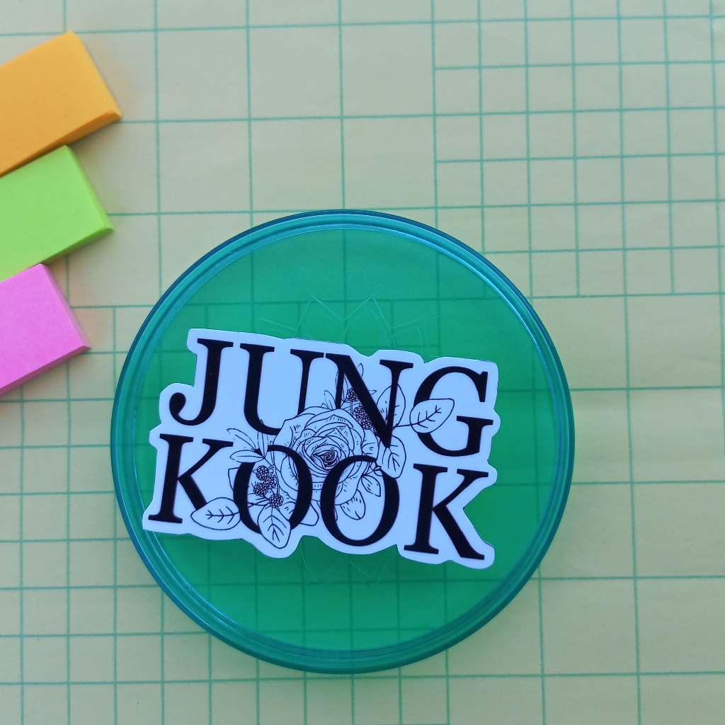 

Sticker Satuan Jungkook BTS Waterproof | Sticker Jungkook BT21 Tahan Air