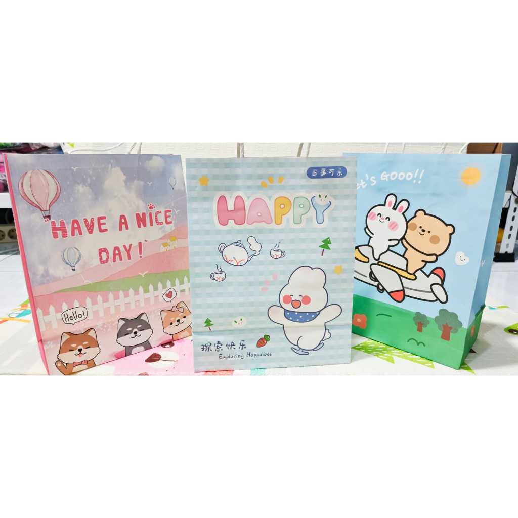 

Agftoys Paperbag Happy Lucky Moment Rabbit Lucu Tas Hampers