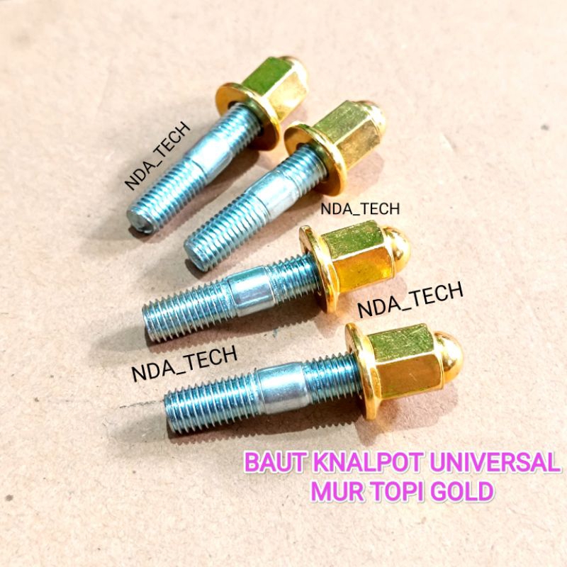 BAUT KNALPOT BEAT VARIO PCX SCOOPY GENIO ADV BAUT KNALPOT GL TIGER MP CB100 BAUT MUR TOPI GOLD KNALP