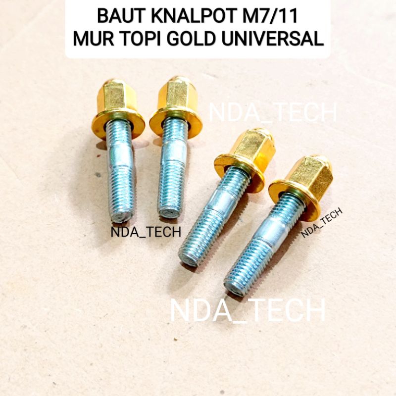 [PROMO] BAUT TANAM KNALPOT HONDA VARIO PCX ADV BEAT SCOOPY TIGER GL MP BAUT KNALPOT MUR TOPI GOLD M7