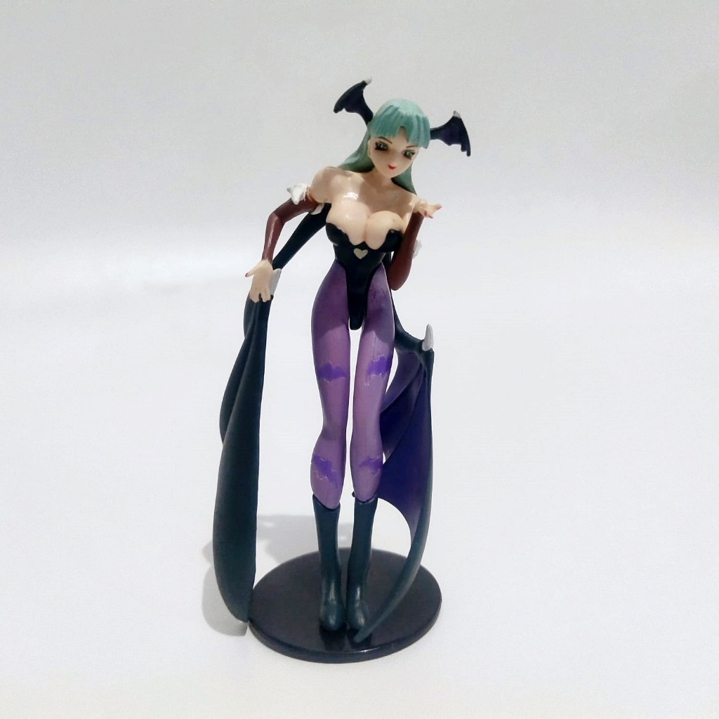 Action Figure Morrigan Aensland Vampire Savior The Lord of Vampire Yujin Original