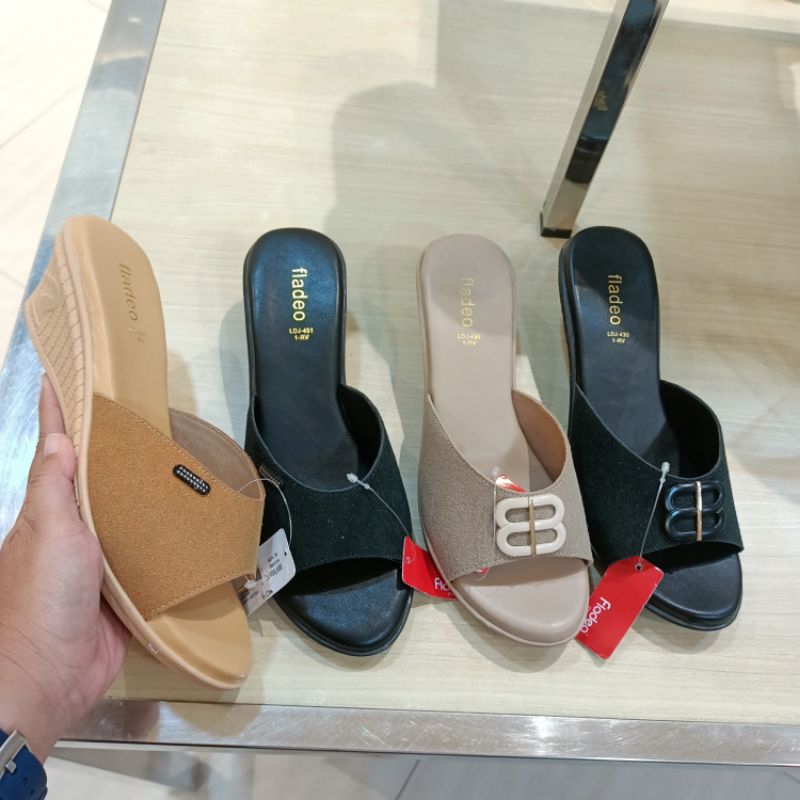 SALE Wedges wanita FLADEO original