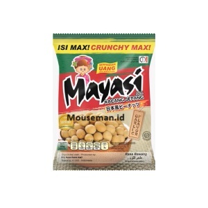 

2000 Mayasi rasa bawang ala Kacang jepang panggang crunchy coated roasted peanuts original berhadiah uang jika beruntung garlic flavor - 20gr