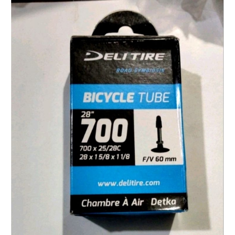 Ban dalam Fixie 700x25/28C Delitire Swallow dalam sepeda Fixie Balap Roadbike 700x25/28C Ban dalam f