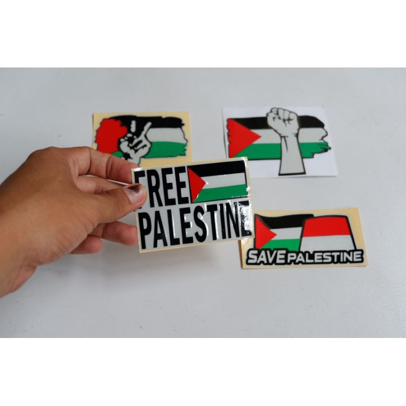 

Stiker cutting PALESTINA, stiker save Palestina, stiker free Palestina, stiker Bendera palestina