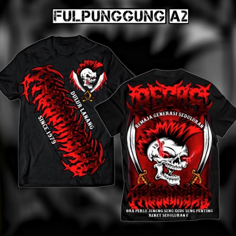 kao regas dulur lanang kaos distro desin terbaru REGAS DULUR LANANG ful punggung A2
