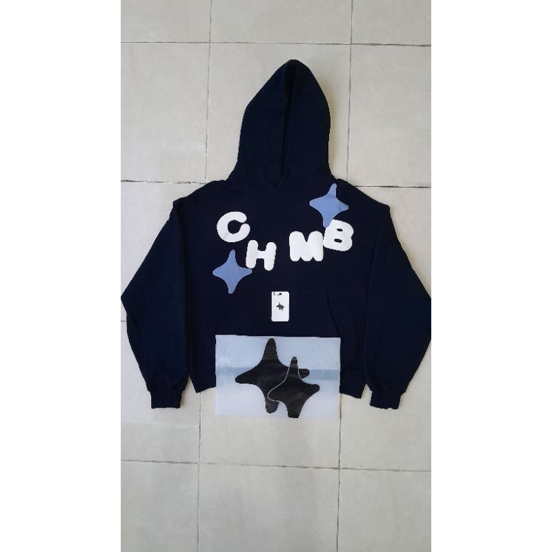 Hoodie Chambre Shooting Love Navy