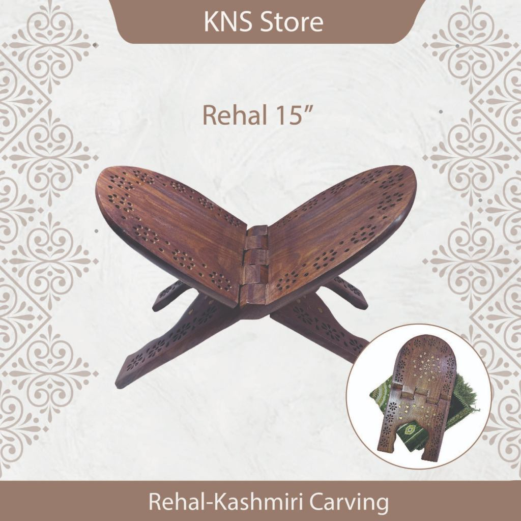 RC02150800 - Rekal Alquran / Meja Alquran Lipat / Meja Ngaji /Alas / Dudukan /Tatakan/ lekar / Rekal