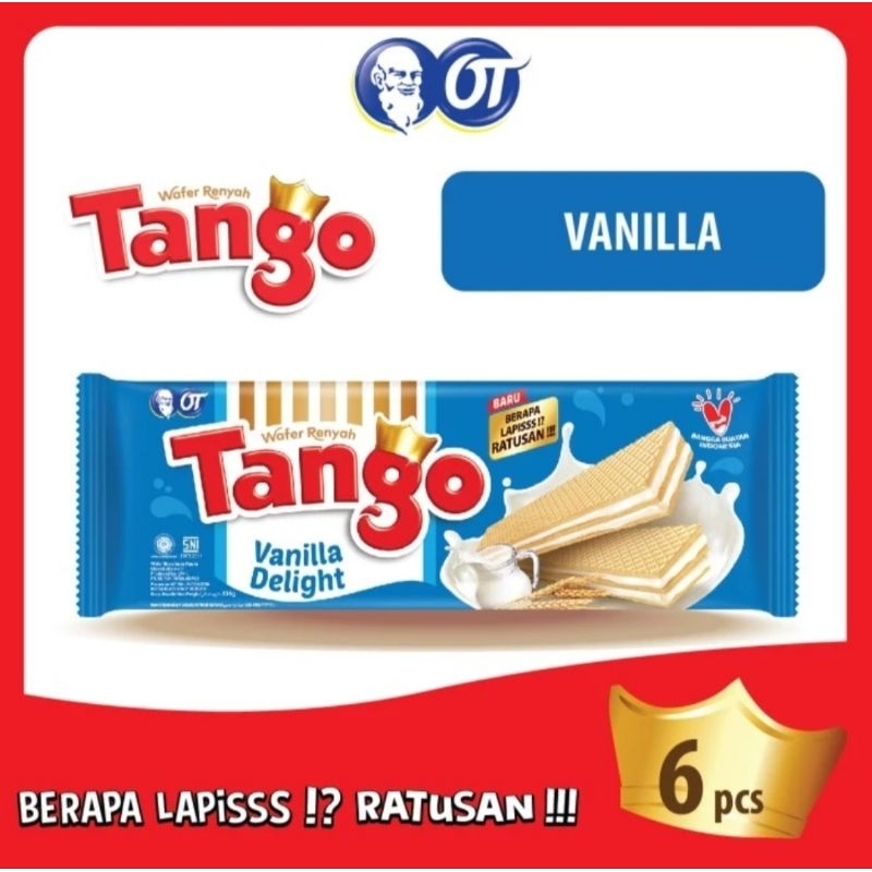 

Wafer Tango Vanila Delight 110gr