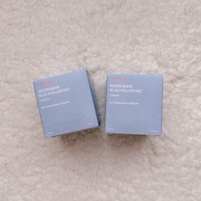 NEW ORIGINAL Fullsize Laneige Water Bank Blue Hyaluronic Cream SET