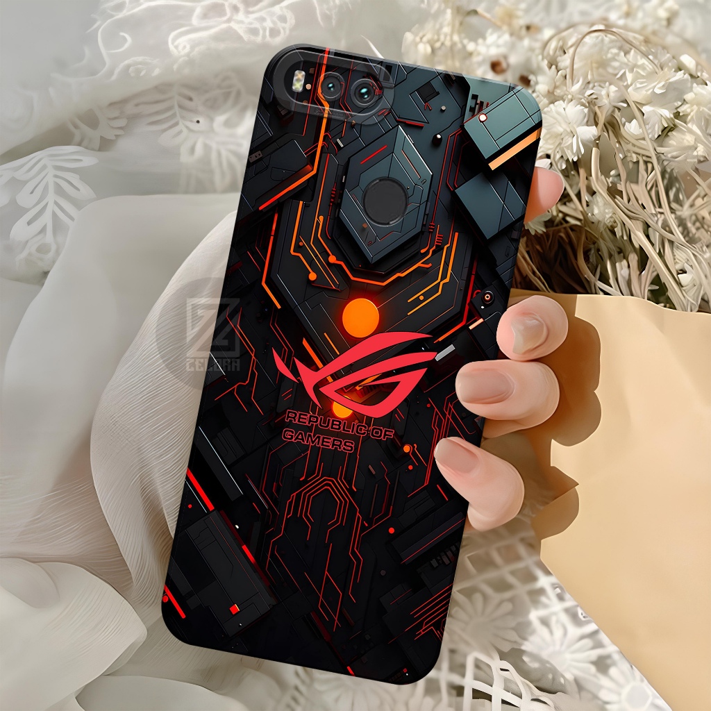 Softcase Hp XIAOMI MI A1 2017 Fashion Case Gamers Case XIAOMI MI A1 2017 Silikon Tpu Pro Camera Kesi