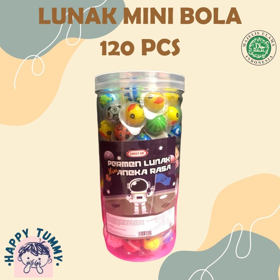 

Lunak Mini Bola 120. permen. PLES