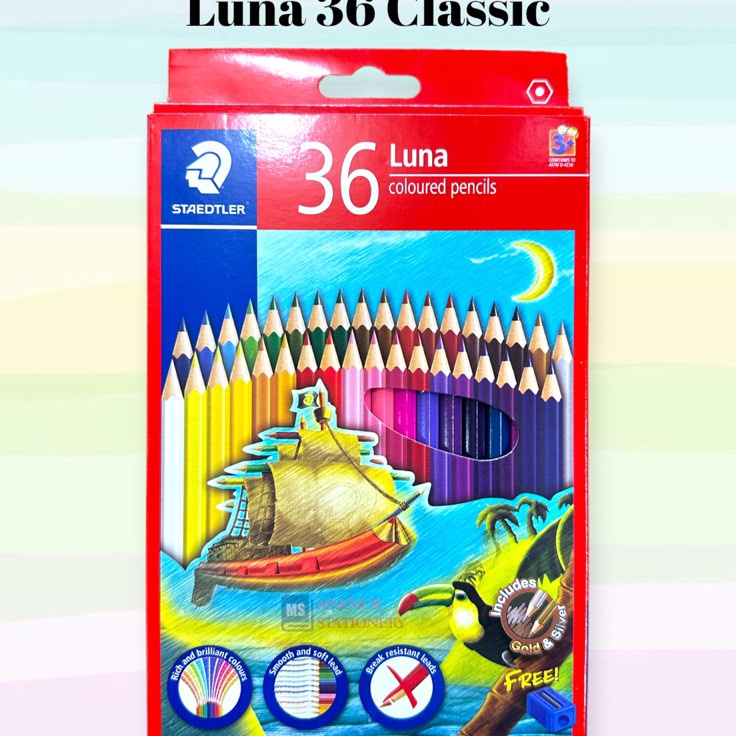 

Pensil Warna Staedler Luna Panjang 36 Classic