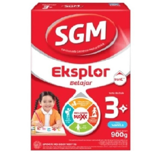 

SGM Eksplor 3+ Madu, Vanilla dan Coklat dan 1+ Madu dan Vanilla 900 g