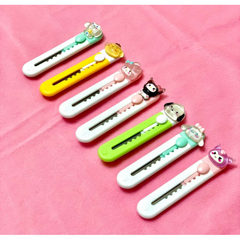 

Mini Fancy Cutter Kerajinan Dekorasi Sanrio Melody Kuromi Cinnamorol