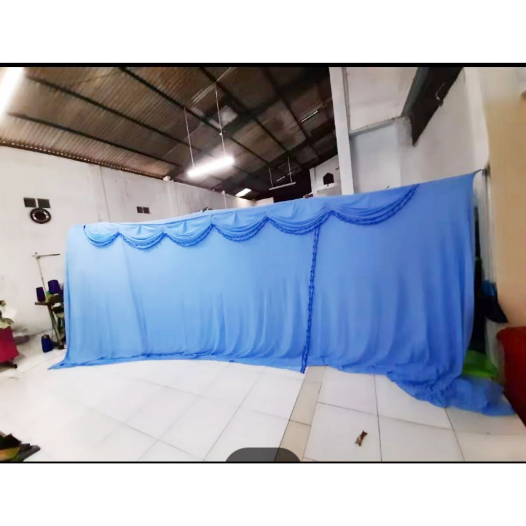 Kelambu Nyamuk Tebal Kuat Premium Ukuran Jumbo Klambu Gantung Tenda Kotak Jumbo Transparan 300X300