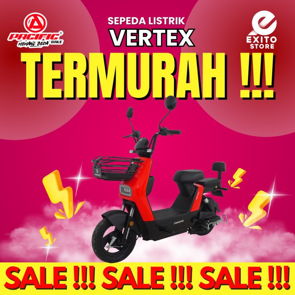 Sepeda Listrik Pacific VERTEX Selis New By pacific