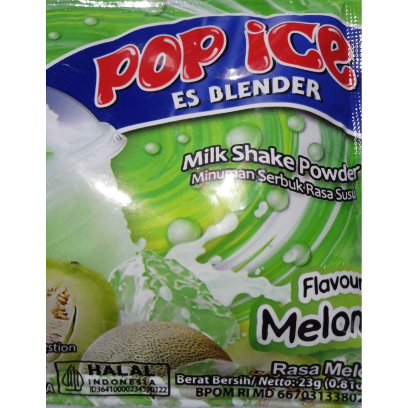 

pop es rasa melon per renceng isi 10 sachet
