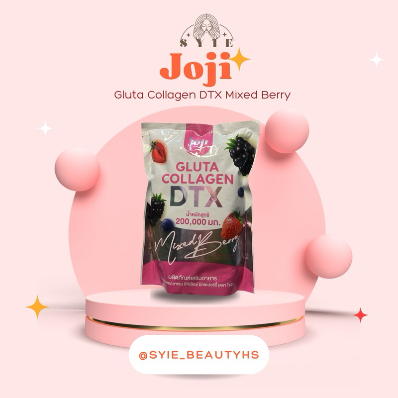 Joji Gluta Collagen Dtx Mixed Berry