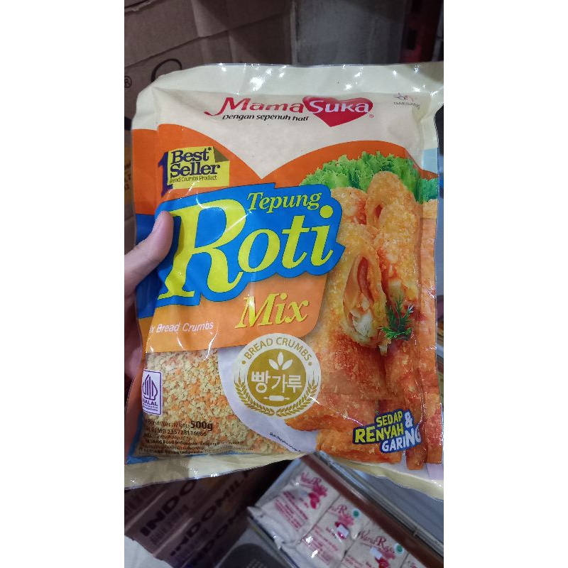 

MAMASUKA TEPUNG ROTI MIX KEMASAN 500G