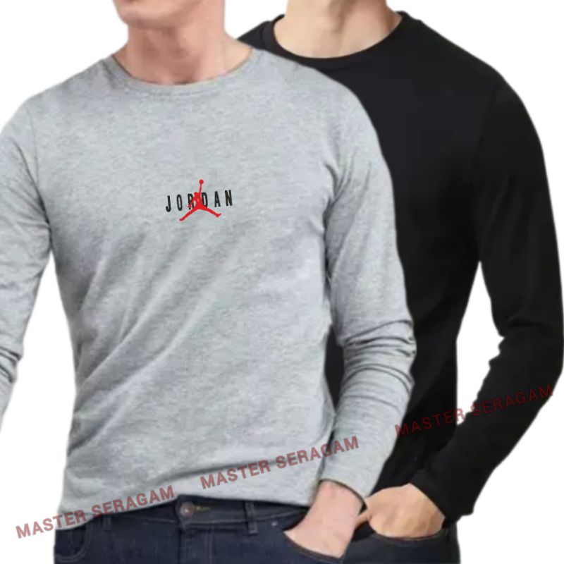 Kaos Lengan Panjang Pria / Baju Kaos Panjang Pria M L XL XXL / atasan T-shirt Lengan Panjang Unisex 
