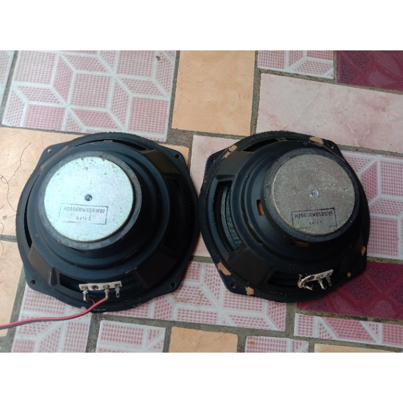 speaker polytron 8 inch minus gember