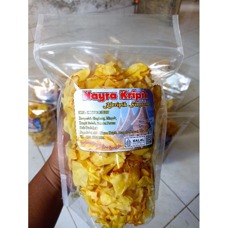 

keripik singkong asin gurih nagih