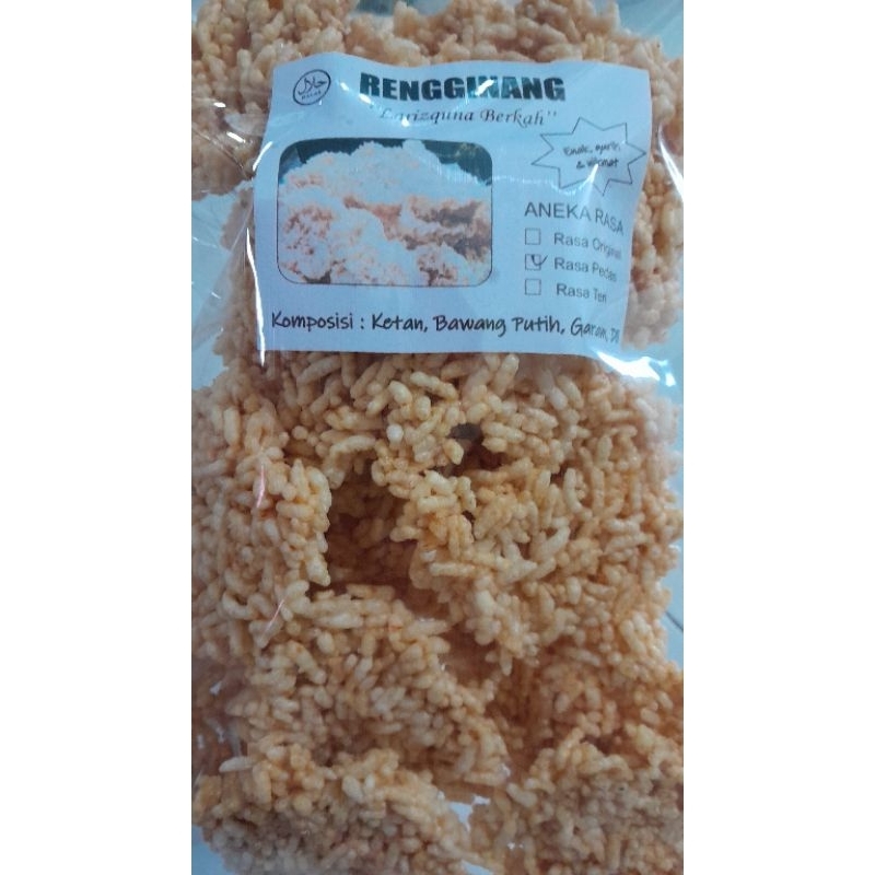 

rengginang rasa pedas 200 gram