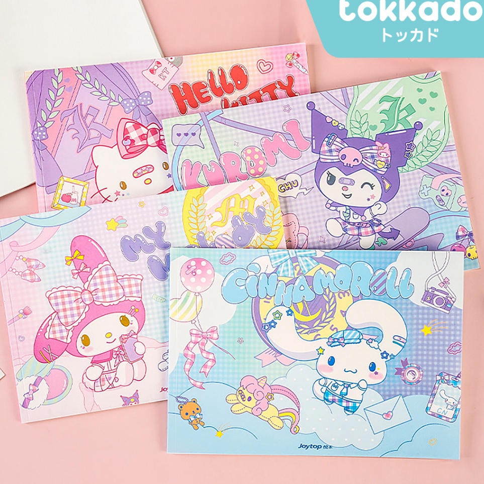 

Dijamin Terbaik TOKKADO Sanrio Maji Drawing Book Buku Gambar A4 Painting Sketch Lucu