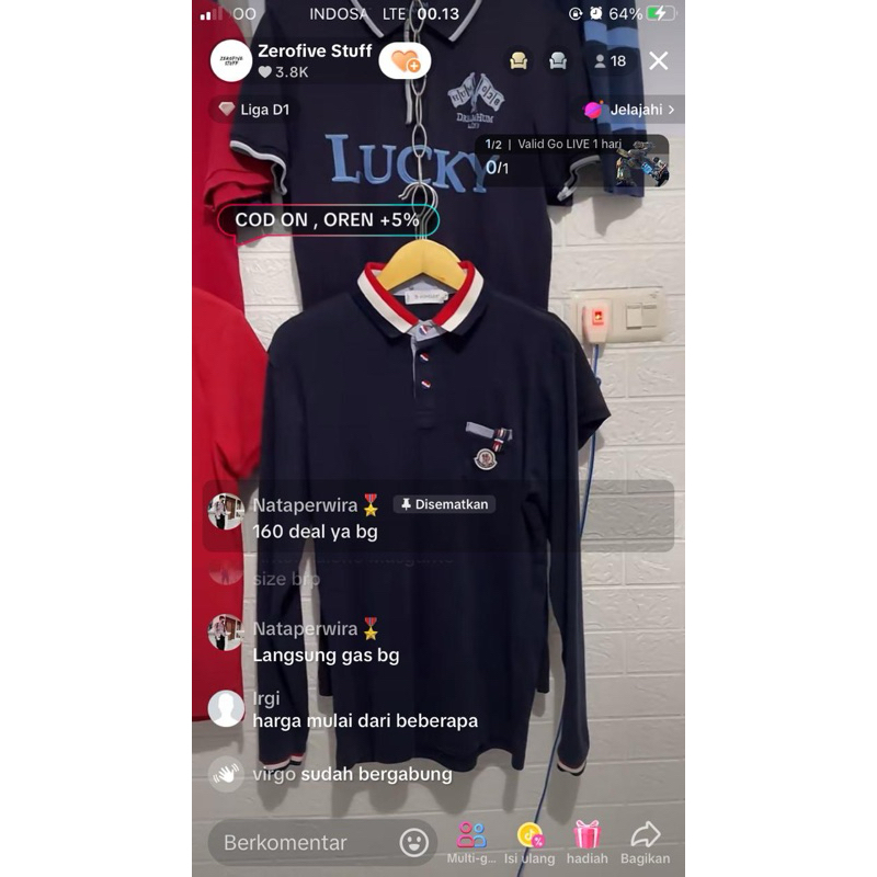 Polo shirt MONCLER Second