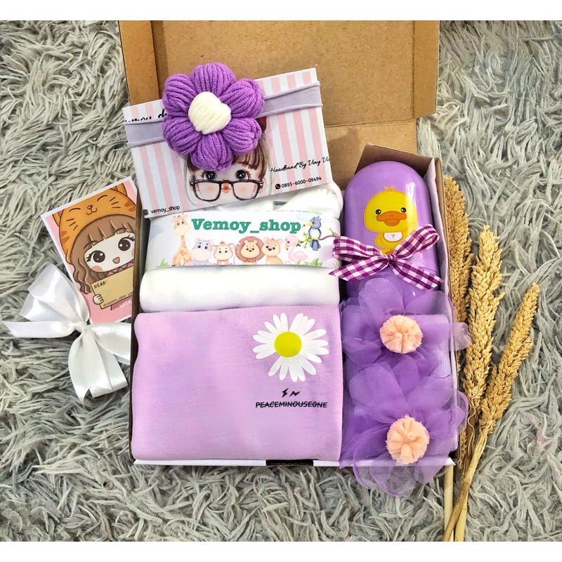

Hampers baby aqiqah bayi baru lahir newborn kado pontianak