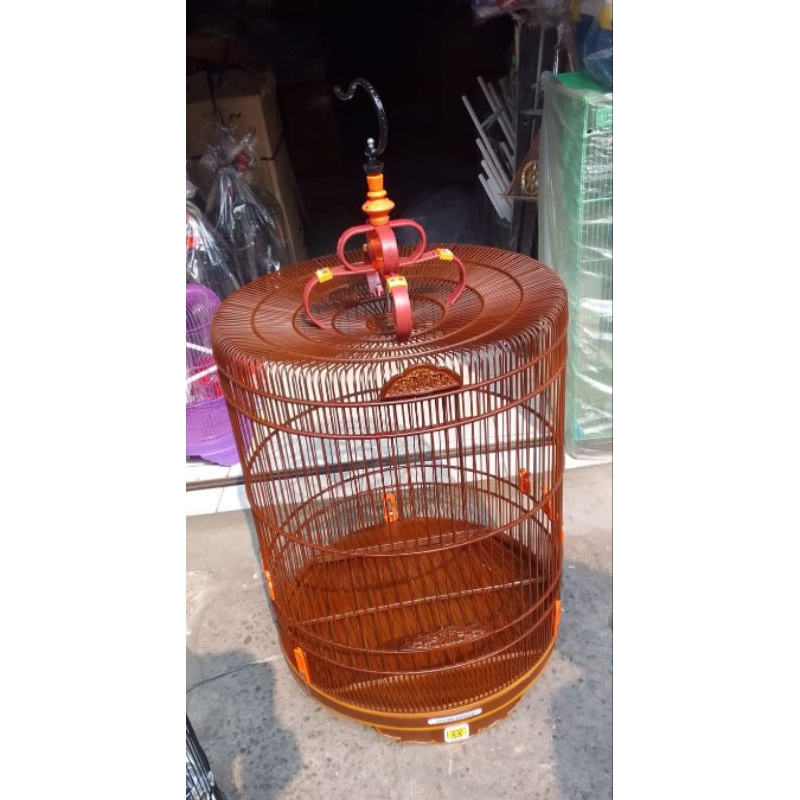 KANDANG SANGKAR MURAI REBORN COKLAT ORIQ JAYA