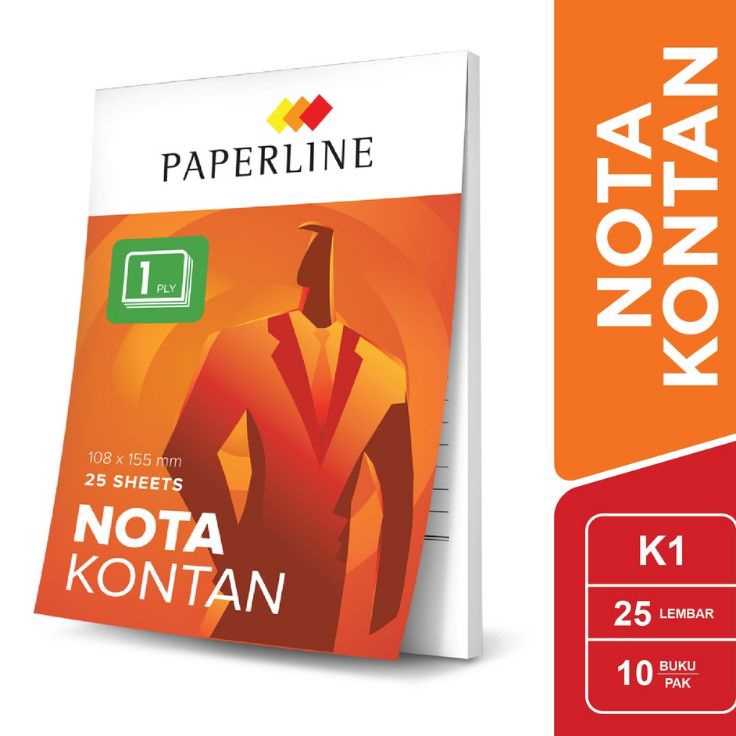 

Terkini Nota Kontan Paperline Kecil 1ply 1pak1buku