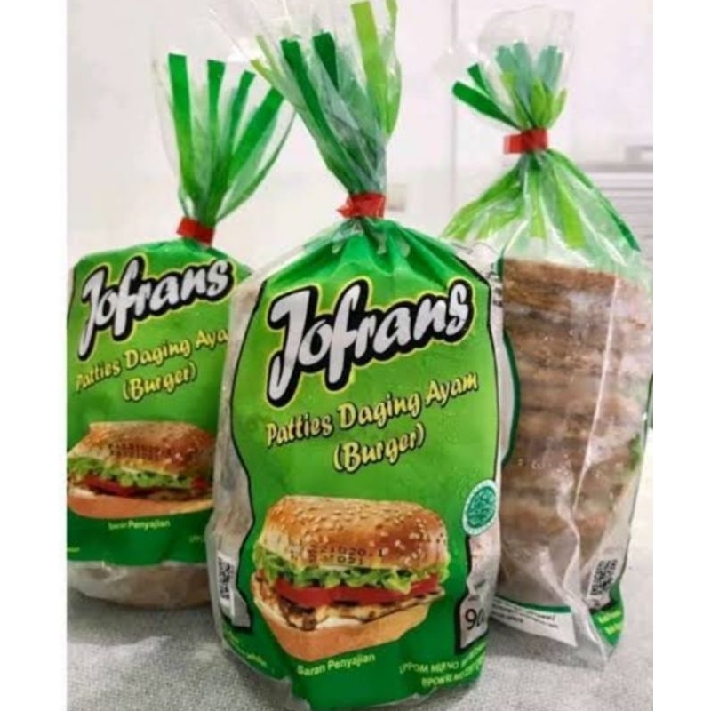 

JOFRANS Patties Ayam 900gr / Chicken Patties 15 pc