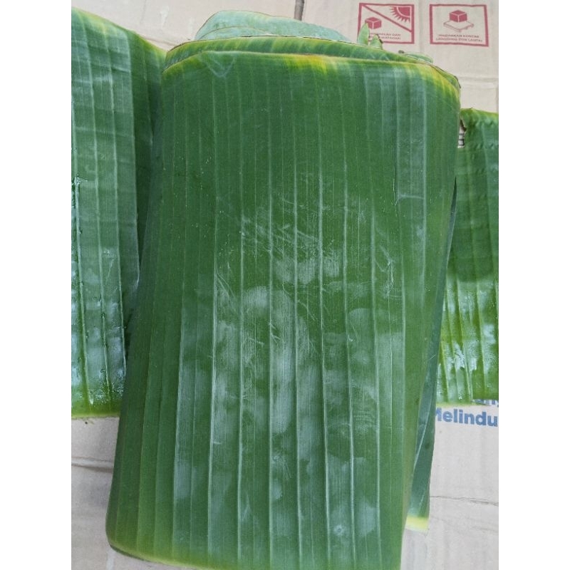 

1 kg daun pisang kepok, segar fresh