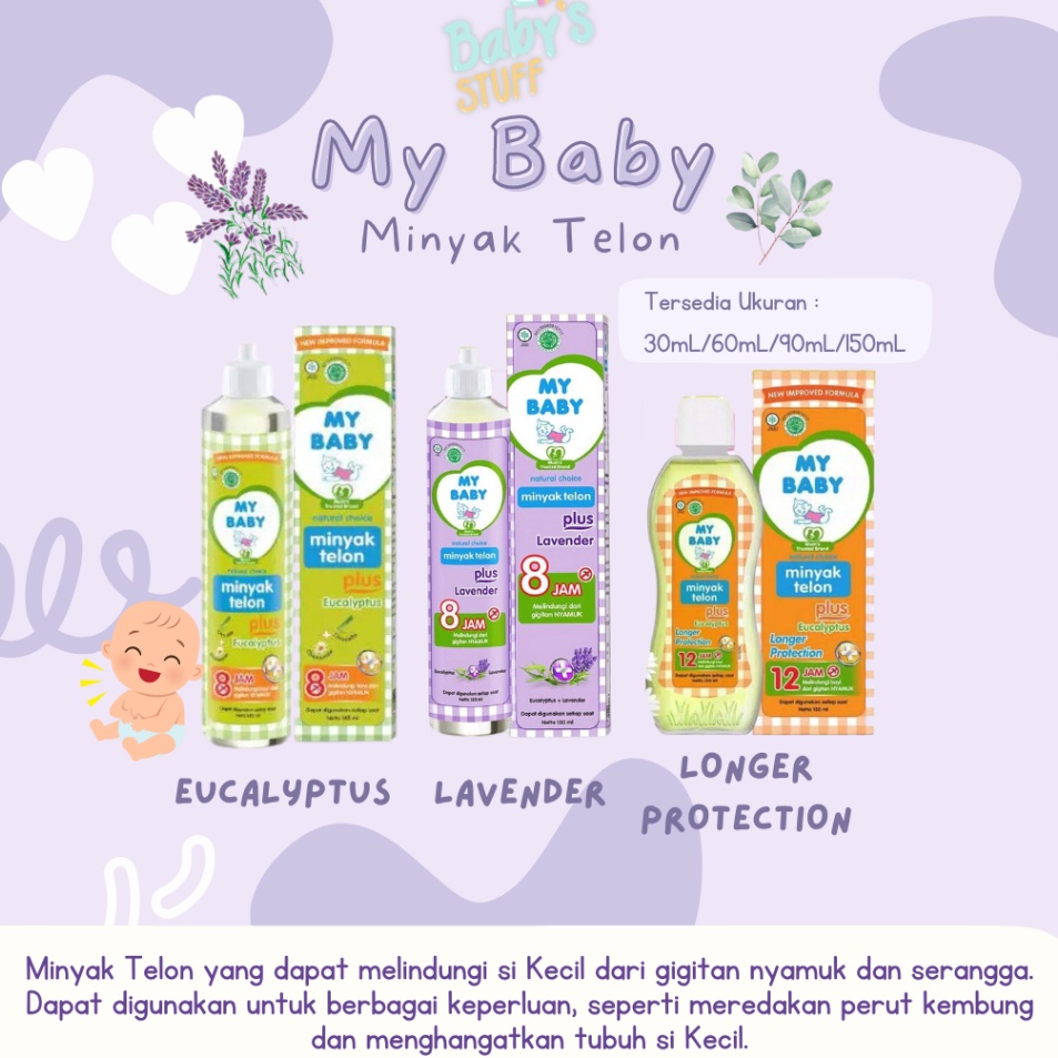 

My Baby Minyak Telon Plus Baby Oil