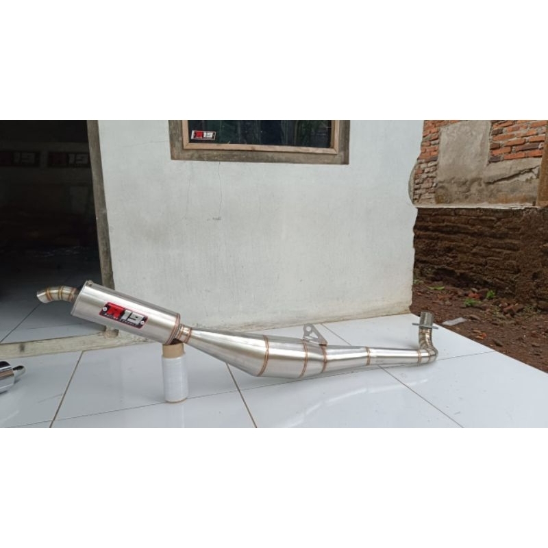 KNALPOT TORNADO GS GX STAINLESS ORIGINAL R19