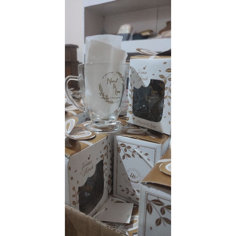 souvenir gelas piala kemas box