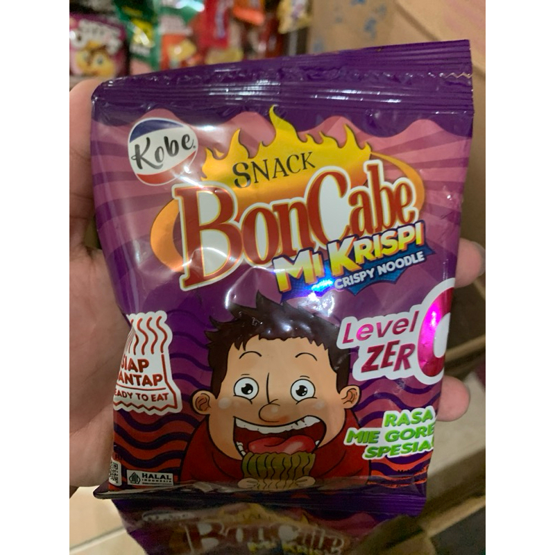 

BARU‼️ SNACK BONCABE MI KRISPI LEVEL ZERO RASA MIE GORENG SPESIAL 16gr