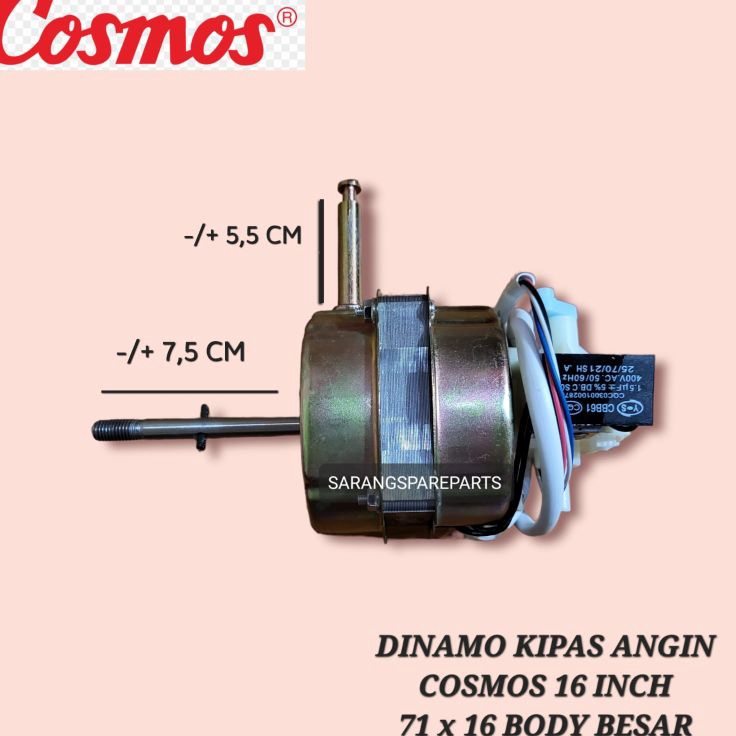 Dijual DINAMO KIPAS ANGIN COSMOS  MOTOR KIPAS ANGIN COSMOS