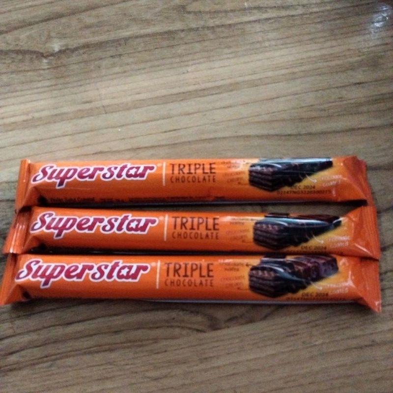 

Super Star wafer salut cokelat, harga enceran