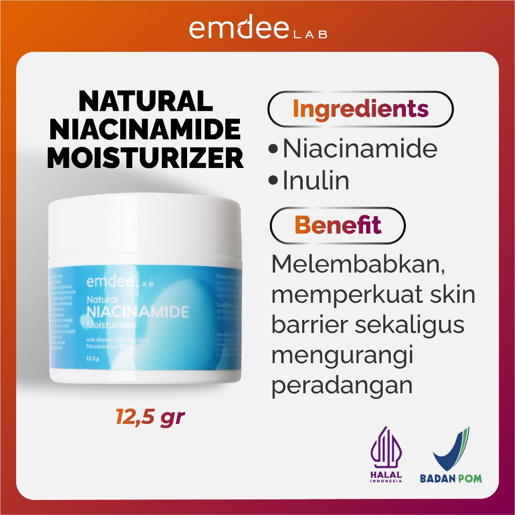Emdee Lab Natural Niacinamide Moisturizer