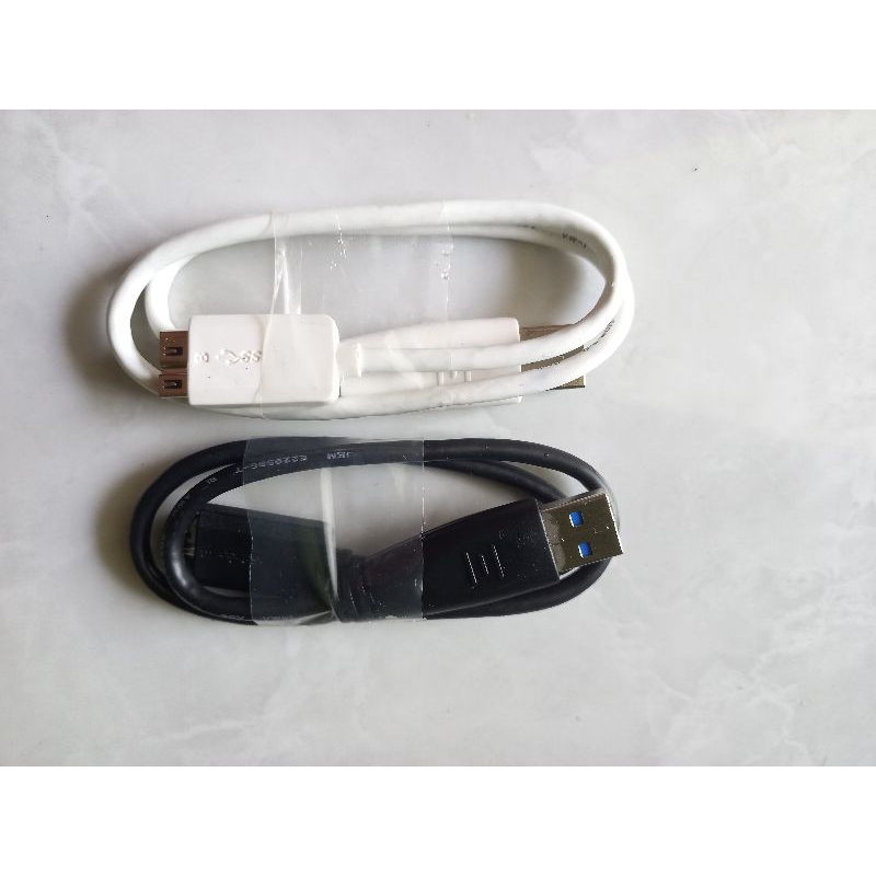 kabel harddisk/hdd external WD,seagate, Toshiba dll, usb3 kualitas bagus >40cm second preloved