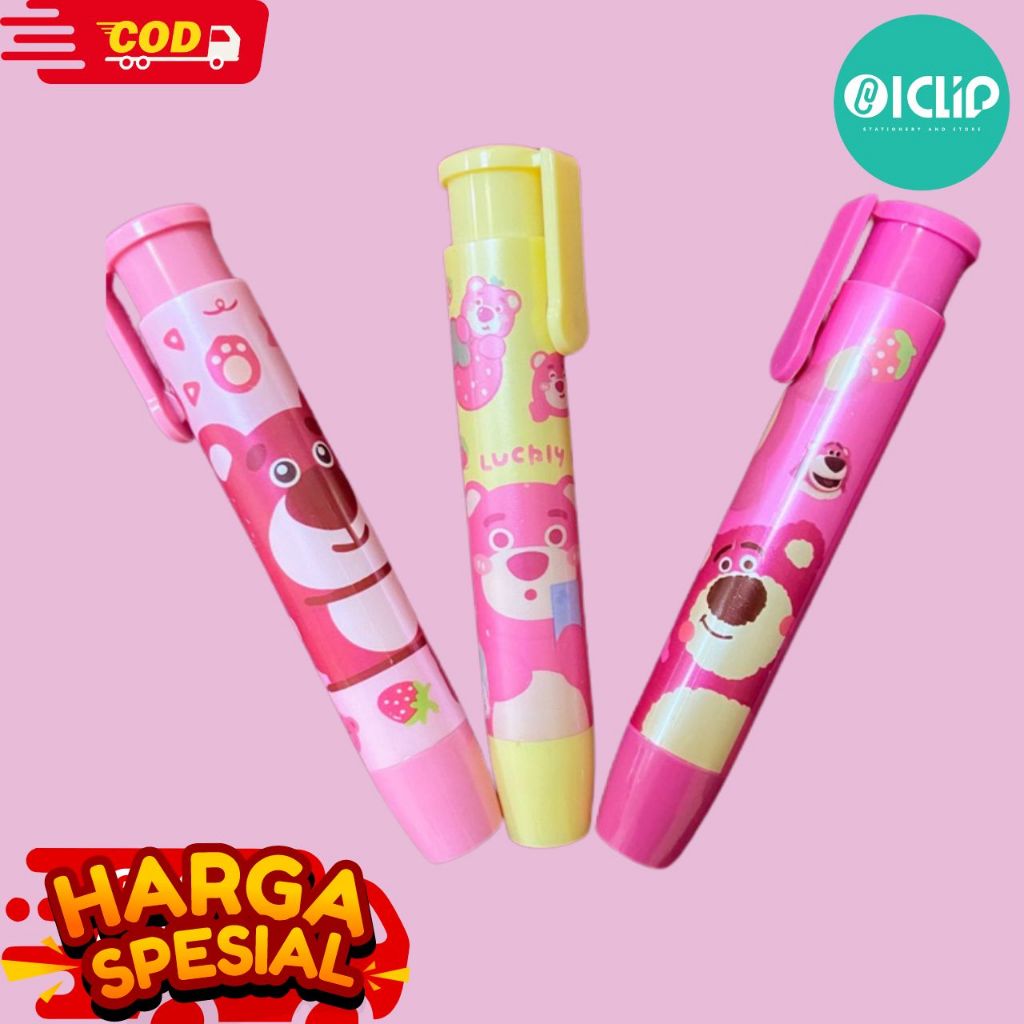 

OTSO PENGAPUS MEKANIK ERASER PENCIL MEKANIC ..COD .ICLIPSTATIONERY