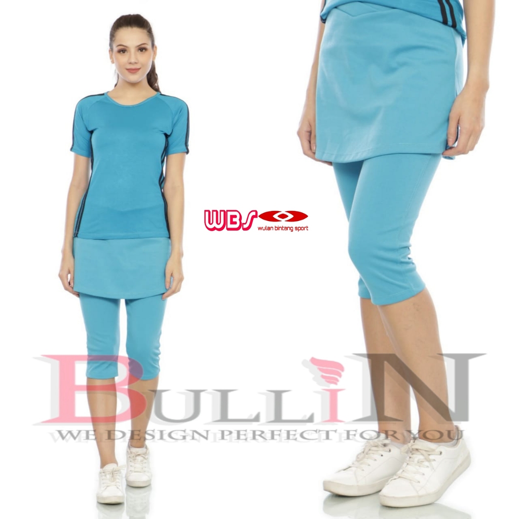 Celana senam rok pendek jumbo / celana rok olahraga pendek | BULLIN
