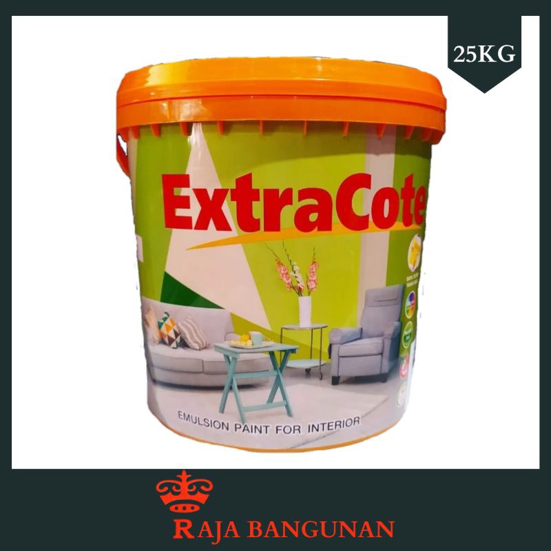 TOA PAINT EXTRACOAT CAT TEMBOK INTERIOR WARNA TINTING PAIL 25KG