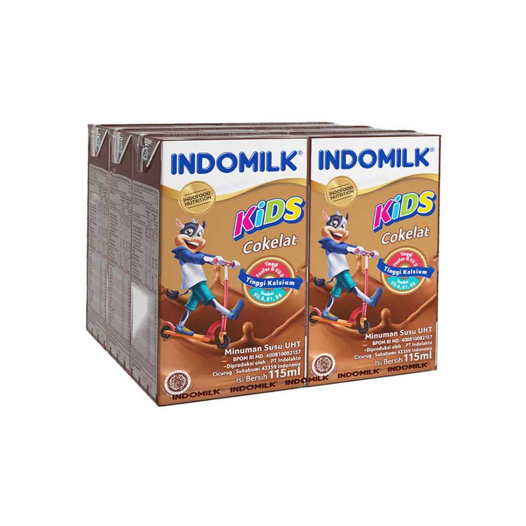 

Indomilk Kids UHT Cokelat 115 ml 5 pcs